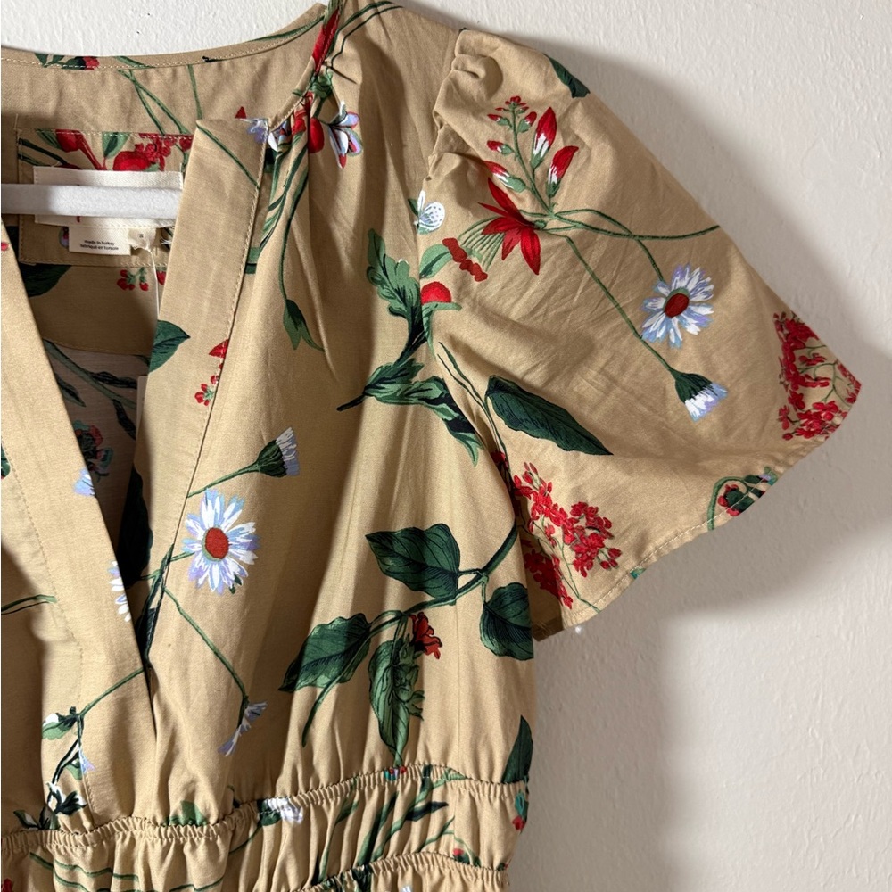 NWT 🌟 Anthropologie Somerset Khaki Maxi Dress - Picture 9 of 14